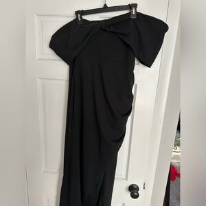 Black formal dress